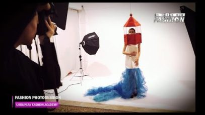 Backstage фотосессии арт-коллекции студентов Ukrainian Fashion Academy