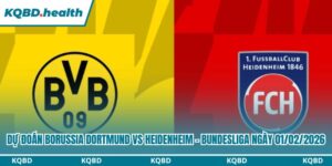 Dự Đoán Borussia Dortmund Vs Heidenheim – Bundesliga Ngày 01/02/2026 10 Dự đoán Borussia Dortmund vs Heidenheim