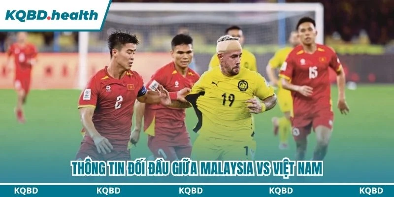 Thông tin đối đầu giữa Malaysia vs Việt Nam